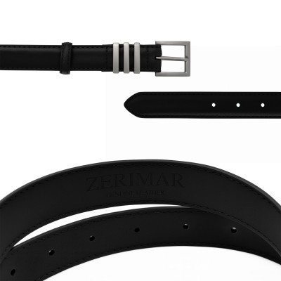 Cinturon de piel 2,3 cm modelo GALIN