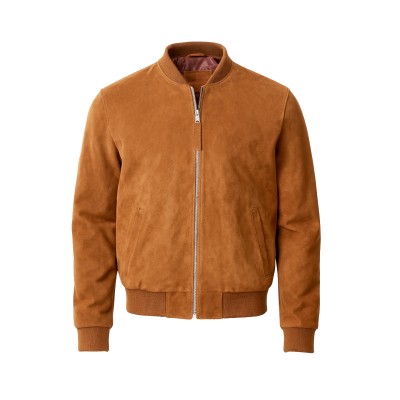 Chaqueta de ante con...