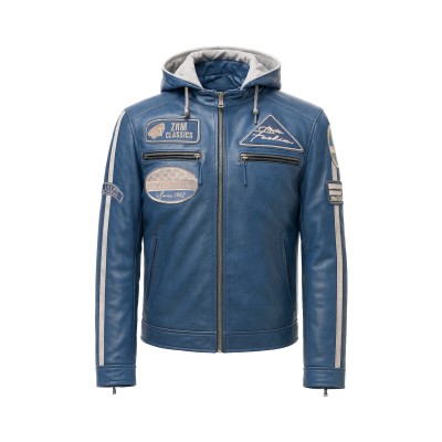 Chaqueta con capucha de...