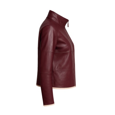 Chaqueta de piel modelo BLUEBERRY