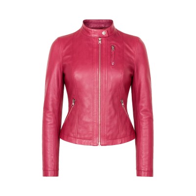 Chaqueta de piel con...