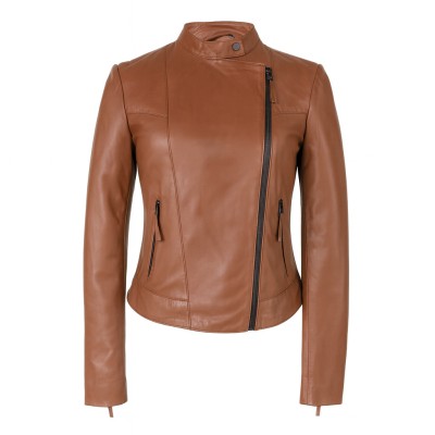 Chaqueta heavy de piel modelo PALOMA