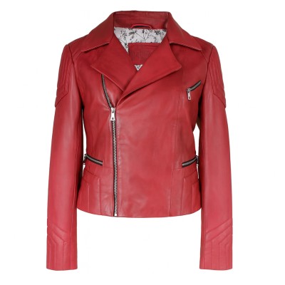 Chaqueta heavy de piel modelo GARRID