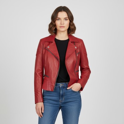 Chaqueta heavy de piel modelo GARRID