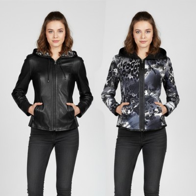 Chaqueta de piel reversible modelo LOUNO