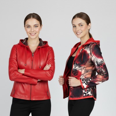 Chaqueta de piel reversible modelo LOUNO