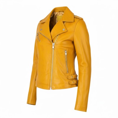 Chaqueta heavy de piel modelo SYKO