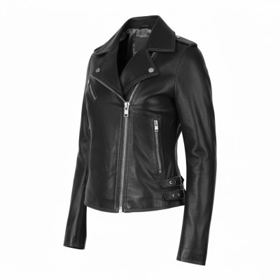 Chaqueta heavy de piel modelo SYKO
