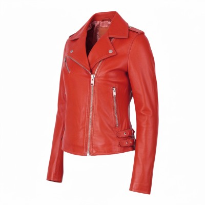 Chaqueta heavy de piel modelo SYKO