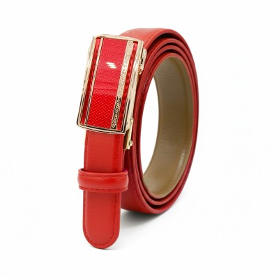 Cinturon de piel con...