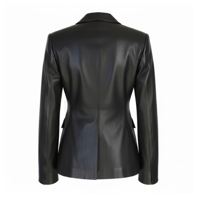 Blazer de piel para mujer modelo VITTO