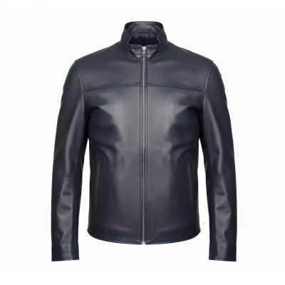 Chaqueta de cuero con...