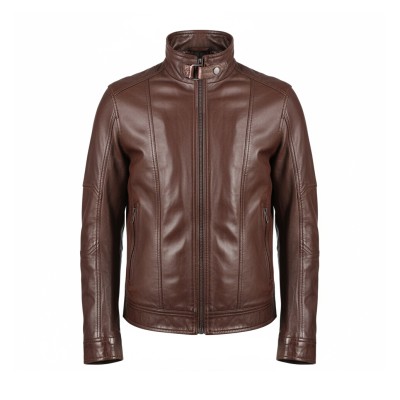 Chaqueta de cuero con...