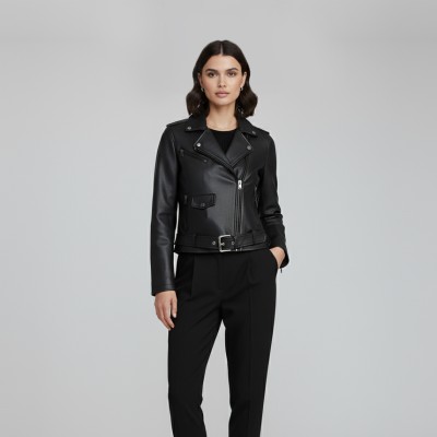 Chaqueta heavy de piel modelo BUDDY