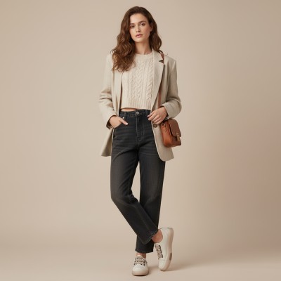 Zapatos de piel con cierre ajustable elastico BABY