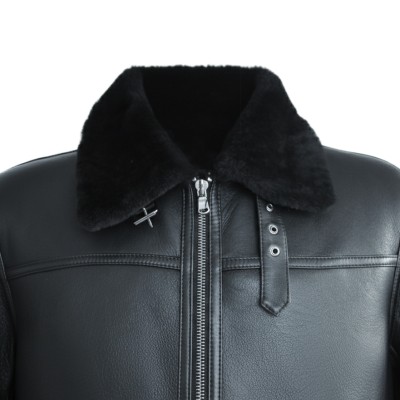 Chaqueta double face cordero con cremallera BOBBER