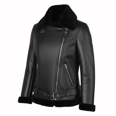 Chaqueta double face cordero con cremallera CHOPPER