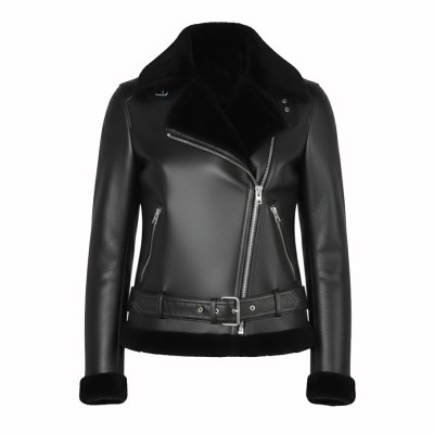 Chaqueta double face cordero con cremallera CHOPPER