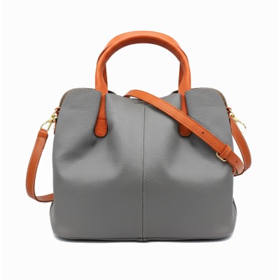 Bolso de piel doble asa...