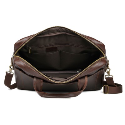 Maletin de piel 39x28x6 cm HAEGER