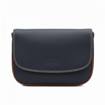 Bolso de piel bandolera 25x20x8 cm SHALE