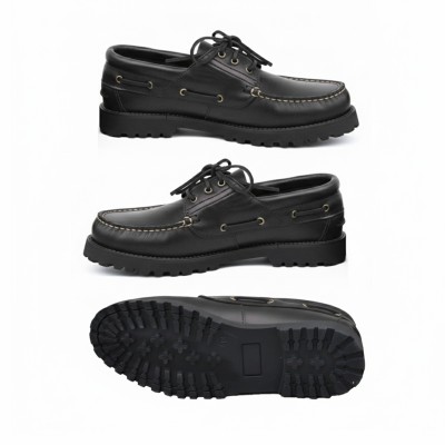 Nauticos de piel cordones modelo BARREL