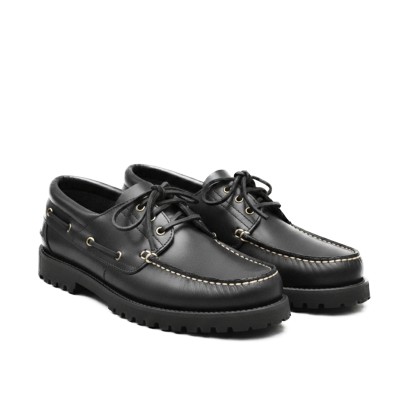 Nauticos de piel cordones modelo BARREL