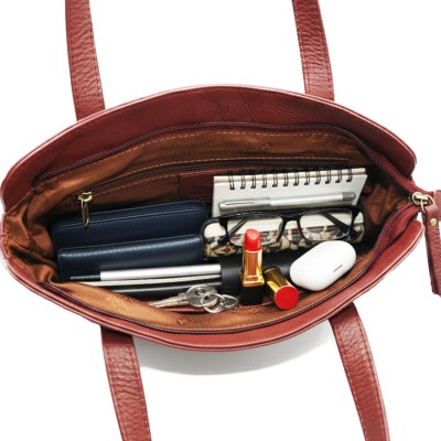 Bolso de piel de hombro 29x23x9 cm JUBA