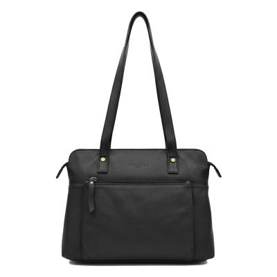 Bolso de piel de hombro 29x23x9 cm JUBA