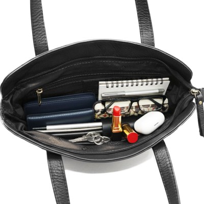 Bolso de piel de hombro 29x23x9 cm JUBA