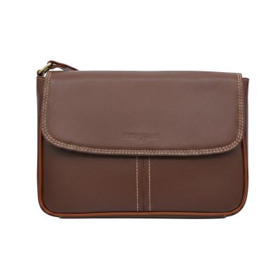 Bolso de piel bandolera 19x25x8 cm MECO