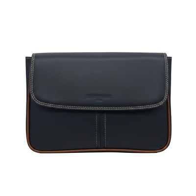 Bolso de piel bandolera 19x25x8 cm MECO