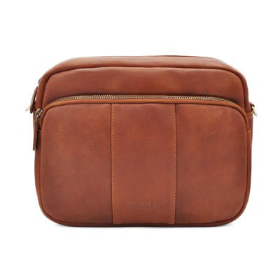 Bolso de piel bandolera 20x26x9 cm SUQUE