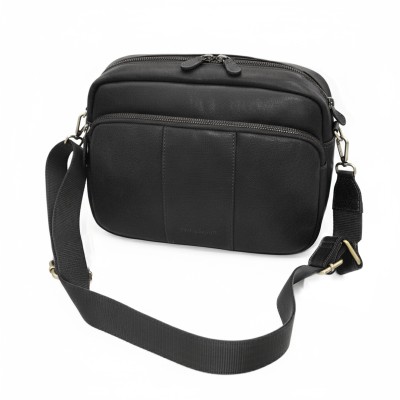 Bolso de piel bandolera 20x26x9 cm SUQUE