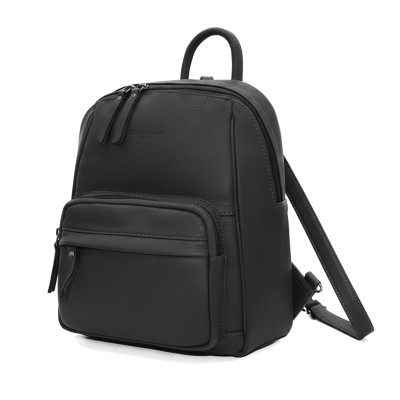 Mochila de piel natural 28x24x14 cm MUBO