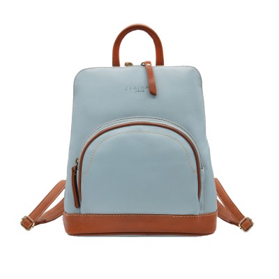 Mochila de piel natural...