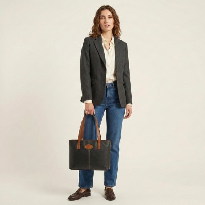 Bolso de piel de hombro 25x32x11 cm BAGO