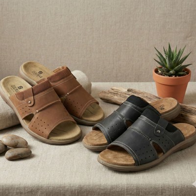 Sandalias BLEND de piel natural Zerimar - 1