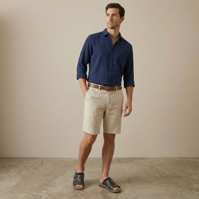 Sandalias BLEND de piel natural Zerimar - 1