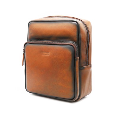 Bolso bandolera de piel 24x20x6 cm OCEAN&APACHE