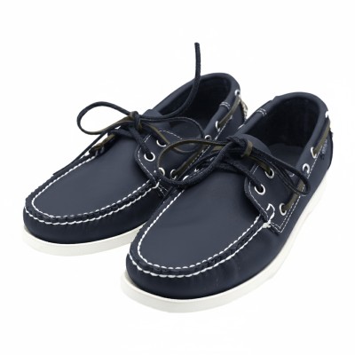 Náuticos de piel con cordones modelo TIRRENO