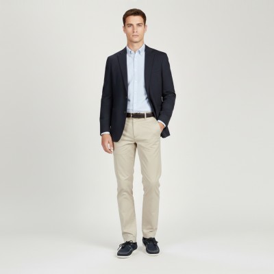 Náuticos de piel con cordones modelo TIRRENO