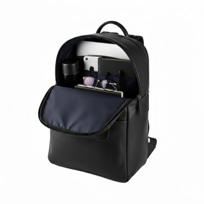 Mochila de piel natural 38x28x11 cm BLOKE