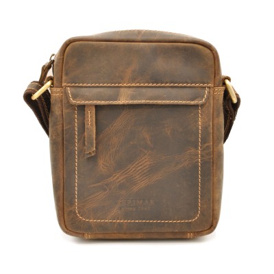 Bolso bandolera de piel modelo GHOST 20x16x5,5 cm