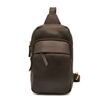 Bolso bandolera de piel modelo DUNN 25x14x7 cm