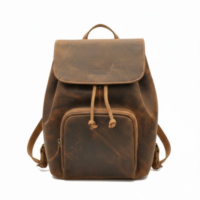 Mochila de piel natural 29x22x13 cm COTET