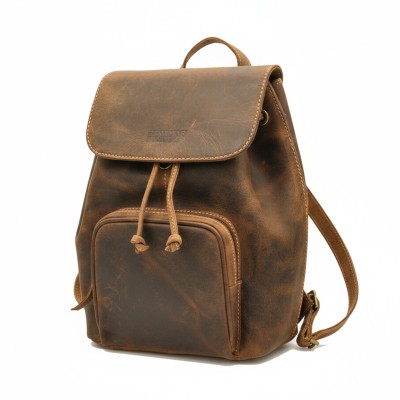 Mochila de piel natural 29x22x13 cm COTET