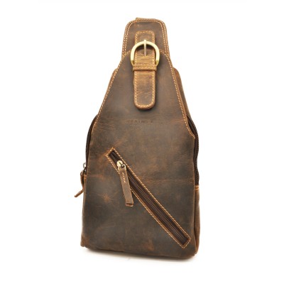 Bolso bandolera de piel modelo ROTE 29x18x5 cm