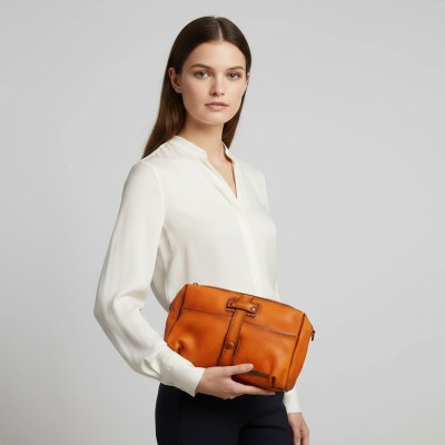 Bolso de piel bandolera 26x18x10 cm MOSKVI