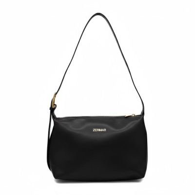 Bolso de piel de hombro 35x21x14 cm HELBO